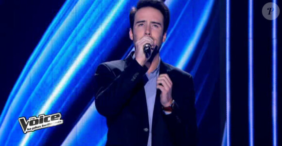 Quentin d'Anglas dans The Voice 2 samedi 9 mars 2013 sur TF1