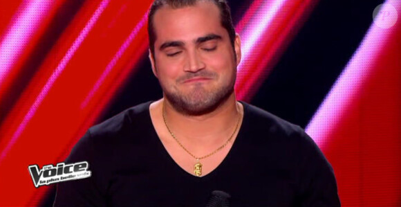 Thomas Vaccari dans The Voice 2 samedi 9 mars 2013 sur TF1