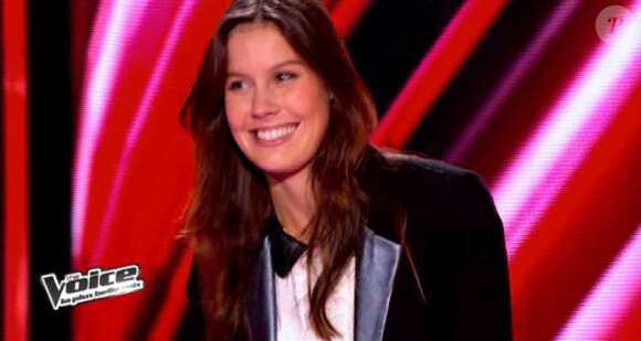 Fanny Leeb dans The Voice 2 samedi 9 mars 2013 sur TF1