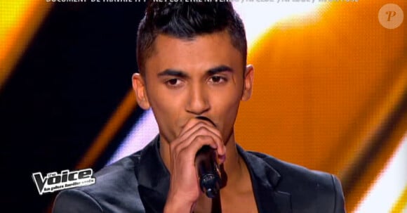 Mickaël Pouvin dans The Voice 2 samedi 9 mars 2013 sur TF1