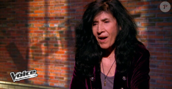 Esther Galil dans The Voice 2 samedi 9 mars 2013 sur TF1
