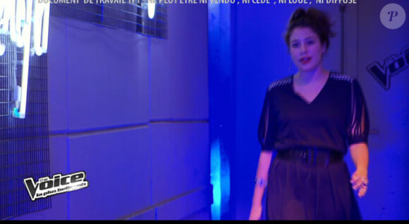 Liza dans The Voice 2 samedi 9 mars 2013 sur TF1