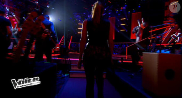 Diana Espir dans The Voice 2 le samedi 9 mars 2013 sur TF1