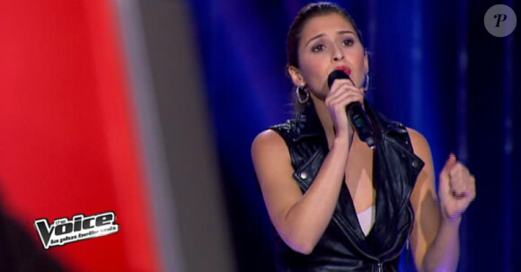 Diana Espir dans The Voice 2 le samedi 9 mars 2013 sur TF1