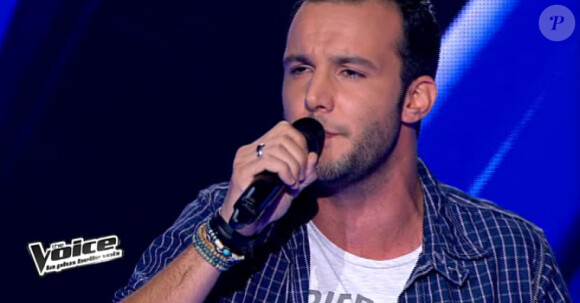Julien Mior Lambert dans The Voice 2 le samedi 9 mars 2013 sur TF1