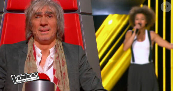 Keekee dans The Voice 2 le samedi 9 mars 2013 sur TF1