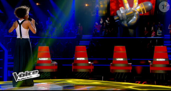 Keekee dans The Voice 2 le samedi 9 mars 2013 sur TF1