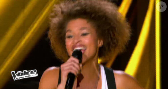 Keekee dans The Voice 2 le samedi 9 mars 2013 sur TF1
