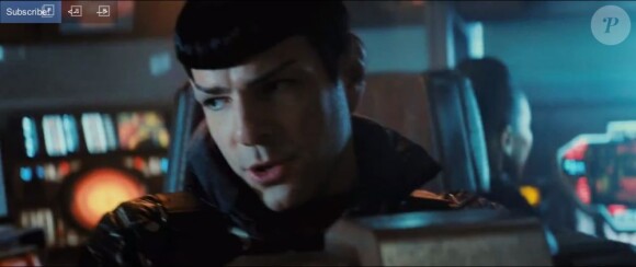 Mister Spock (incarné par Zachary Quinto) dans le teaser de Star Trek Into Darkness réalisé par J.J Abrams