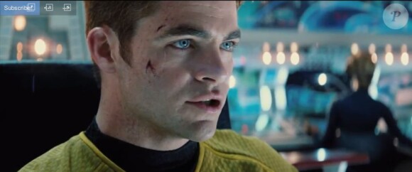 James T. Kirk (campé par Chris Pine) dans le teaser de Star Trek Into Darkness de J.J Abrams