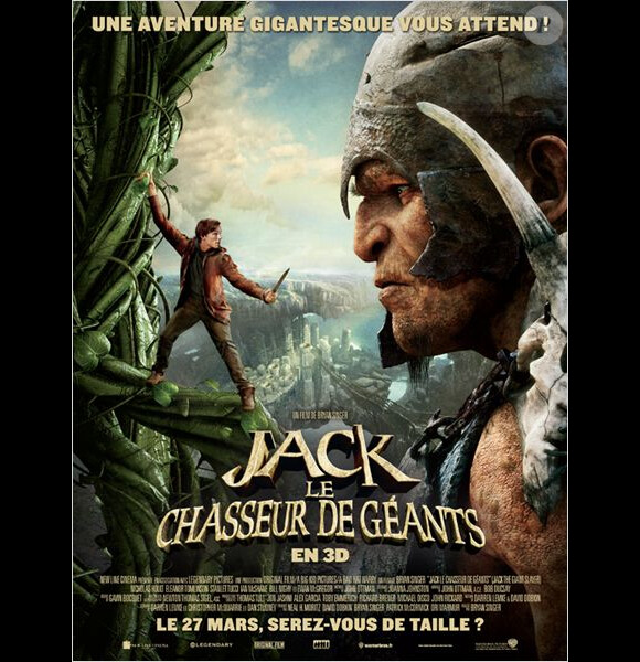 Affiche officielle du film Jack chasseur de géants.