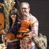 Ian Ziering se rend au Pumpkin Patch de Los Angeles avec sa femme Erin et leur fille Mia, le 8 octobre 2011.