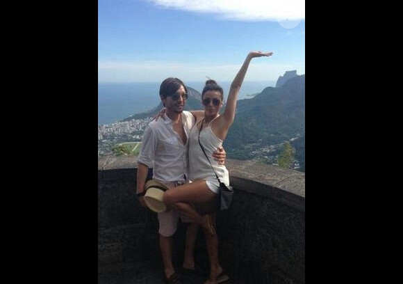 Eva Longoria à Rio de Janeiro en mars 2013. La star a posté des photos de son séjour sur Twitter.