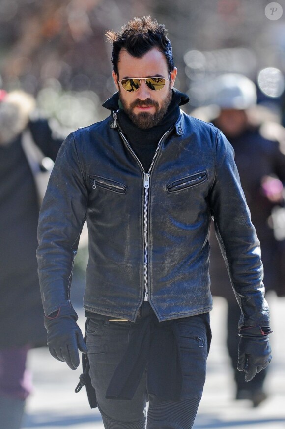 Justin Theroux à New York, le 4 mars 2013.