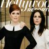 Julianne Moore et sa styliste Leslie Fremar en couverture du numéro Stylists Issue du magazine The Hollywood Reporter.