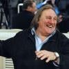 Gérard Depardieu lors d'une visite à Saransk le 23 février 2013 en Russie