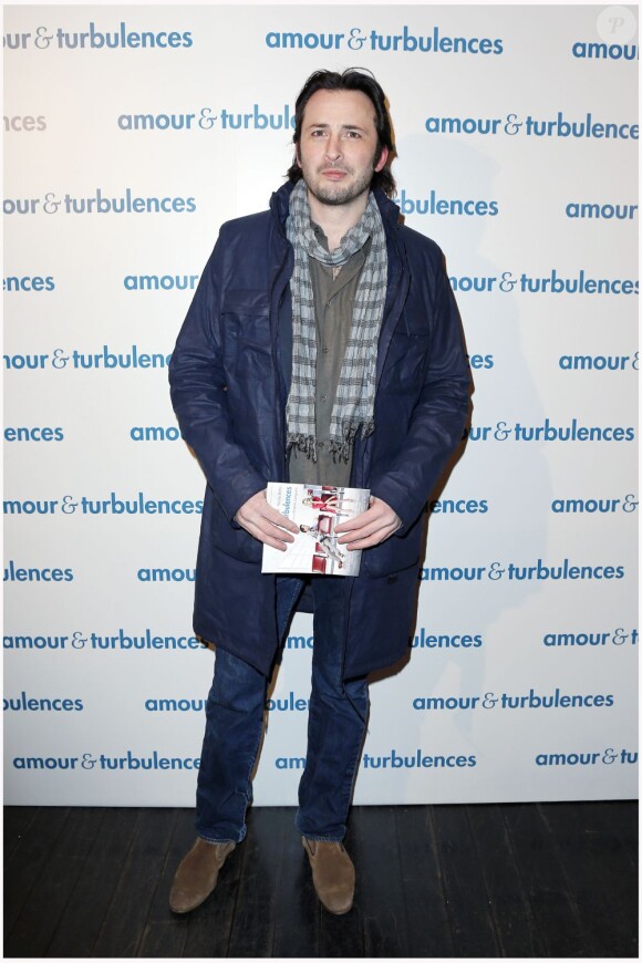 Michaël Cohen lors de la première du film Amour & Turbulences au Publicis, Paris, le 18 mars 2013.