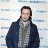 Michaël Cohen pendant la première du film Amour & Turbulences au Publicis, Paris, le 18 mars 2013.