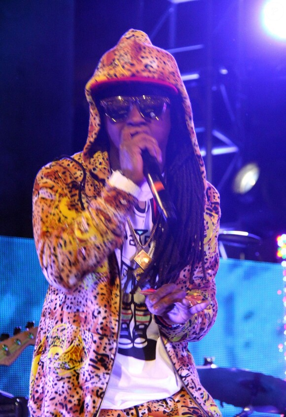 Lil Wayne lors de la soirée Escape to total rewards, à Hollywood, le 1er mars 2012.