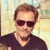 Johnny Hallyday à Miami le 16 mars 2013.