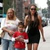 La La Vasquez Anthony et sa nouvelle silhouette accompagne son fils Kiyan à Beverly Hills le 18 mars 2013