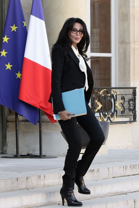 Yamina Benguigui, ministre déléguée à la Francophonie, à Paris, le 31 octobre 2012.
