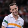 Michaël Llodra lors du BNP Paribas tennis Masters au Palais Omnisport de Paris Bercy à Paris le 3 novembre 2012
