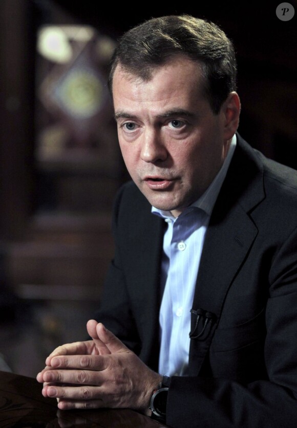 Dmitri Medvedev à Moscou le 27 Novembre 2012.