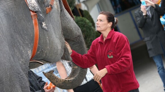 Stéphanie de Monaco : Colère et tendresse pour les éléphantes Baby et Népal