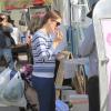 Jennifer Garner et Ben Affleck ont emmené leur petite famille, Violet, Seraphina et Samuel faire des courses à Brentwood, le 24 mars 2013