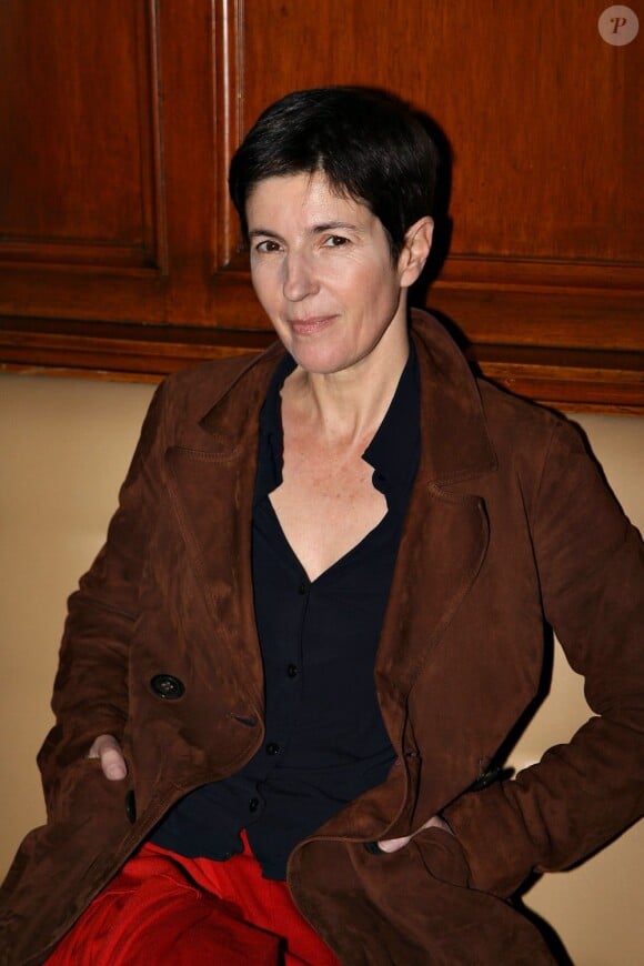 Christine Angot à Paris, le 9 novembre 2006. 