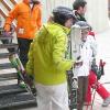 L'infante Cristina d'Espagne profitait le 24 mars 2013 des dernières neiges à Baqueira Beret avec ses enfants.