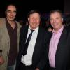 Didier Roustan, Guy Roux, Daniel Russo pour les 80 ans de Michel Hidalgo lors d'une soirée au Palais Maillot à Paris le 25 mars 2013 - Exclusif