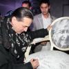 Francis Lalanne fête les 80 ans de Michel Hidalgo lors d'une soirée au Palais Maillot à Paris le 25 mars 2013 - Exclusif