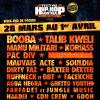 L'affiche du Hip-Hop Festival de Montréal 2013 où devait se produire Booba.