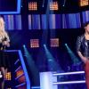 Battle entre Stéfania et Victoria dans The Voice 2, samedi 30 mars 2013 sur TF1.