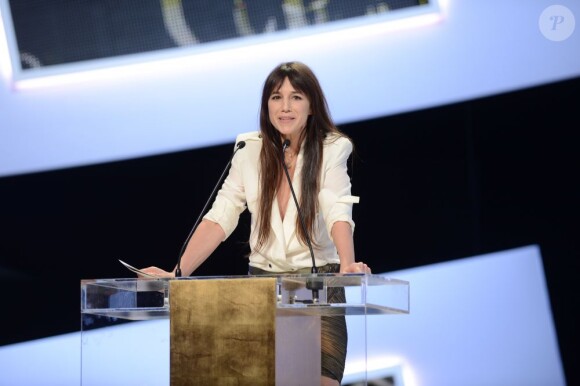 Charlotte Gainsbourg lors des 38e César du Cinéma, le 22 février 2013.