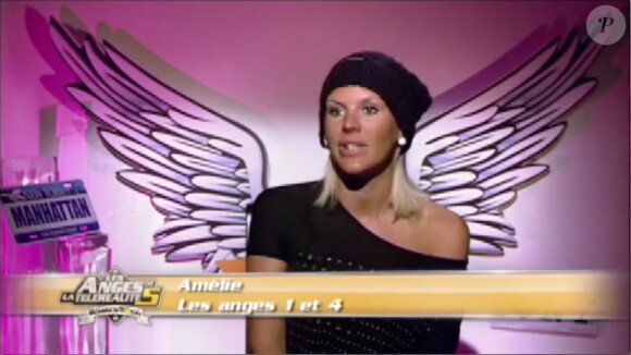 Amélie dans les Anges de la télé-réalité 5, mardi 2 avril 2013 sur NRJ12