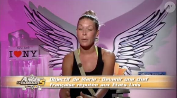 Marie dans les Anges de la télé-réalité 5, mardi 2 avril 2013 sur NRJ12