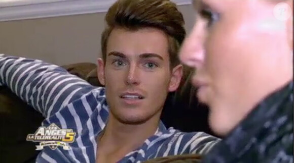 Le beau Geoffrey dans les Anges de la télé-réalité 5, mardi 2 avril 2013 sur NRJ12