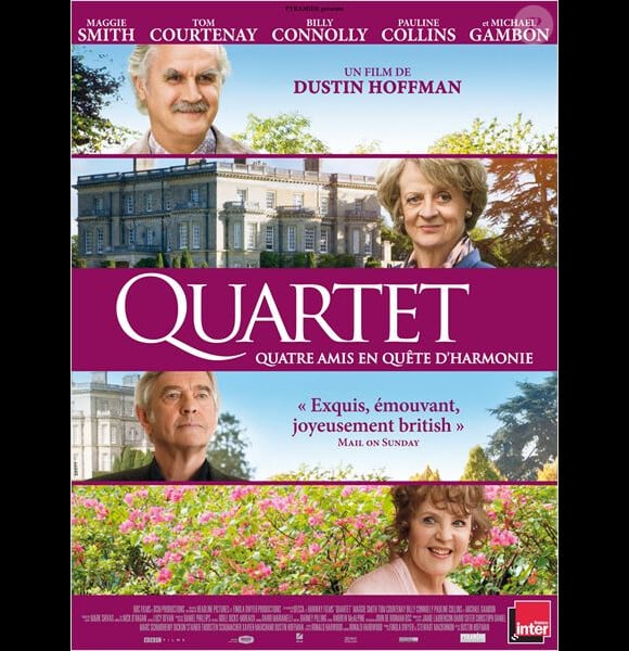 Affiche officielle du film Quartet.