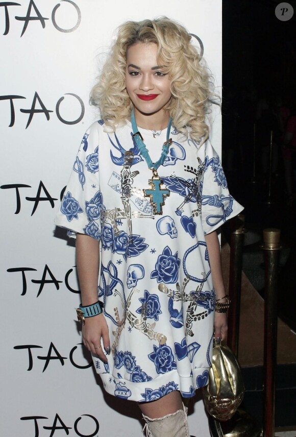 Rita Ora à Las Vegas, le 30 mars 2013.