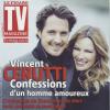 Vincent Cerutti et sa compagne Lavinia en couverture de TV Magazine
