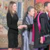 La sublime Letizia et son mari Felipe d'Espagne recevaient à Madrid, au palais du Pardo, le 4 avril 2013, le secrétaire général des Nations unies Ban Ki-Moon et son épouse, ainsi que des dignitaires de l'ONU à l'occasion du Conseil des chefs de l'organisme et du coup d'envoi de la campagne "1 000 jours d'action pour les Objectifs du Millénaire pour le développement (OMD)".