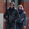 Carlos Leon et Lourdes à New York le 3 mars 2013.