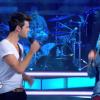 Battle entre Florent Torres et Fanny Melili dans The Voice 2 sur TF1 le samedi 6 avril 2013
