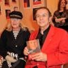 Roland Giraud et son épouse Maaike Jansen - 33eme édition du Salon Du Livre à Paris, le 23 mars 2013.
