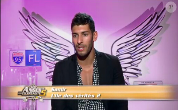 Samir dans Les Anges de la télé-réalité 5 sur NRJ 12 le lundi 8 avril 2013