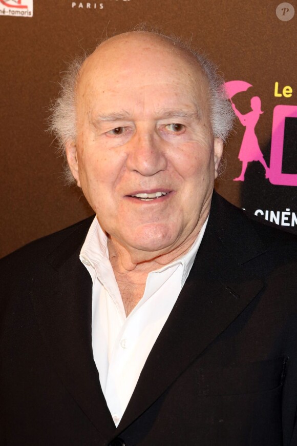 Michel Piccoli à la soirée d'hommage à Jacques Demy pour l'exposition consacrée au cinéaste à la Cinémathèque Française, Paris, le 8 avril 2013.