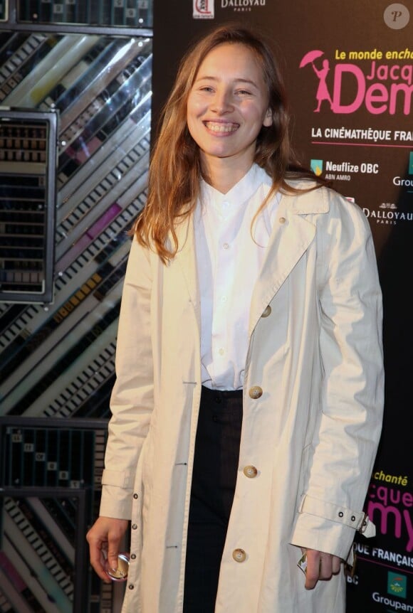 Isild Le Besco à la soirée d'hommage à Jacques Demy pour l'exposition consacrée au cinéaste à la Cinémathèque Française, Paris, le 8 avril 2013.